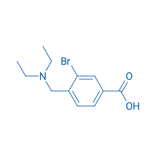 3-Bromo-4-((diethylamino)methyl)benzoic acid 1g