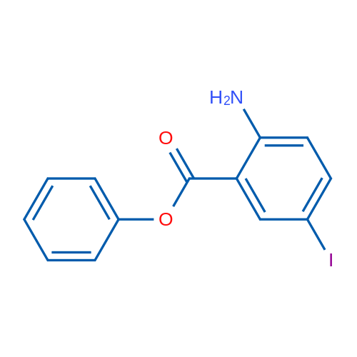 Phenyl 2-amino-5-iodobenzoate 1g