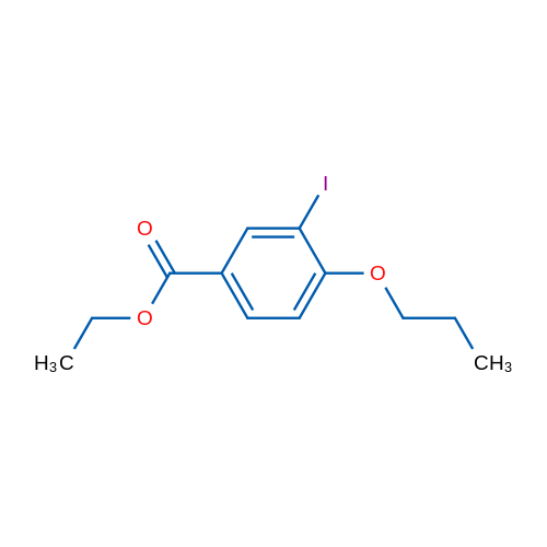 Ethyl 3-iodo-4-propoxybenzoate 1g