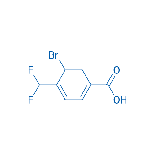 3-Bromo-4-(difluoromethyl)benzoic acid 5g