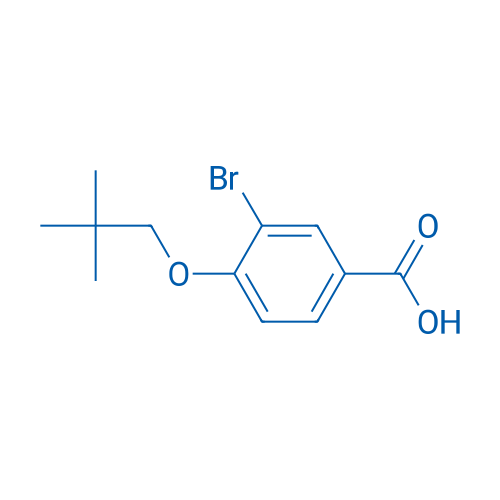 3-Bromo-4-(neopentyloxy)benzoic acid 1g