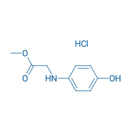 Methyl 2-((4-hydroxyphenyl)amino)acetate hydrochloride 1g