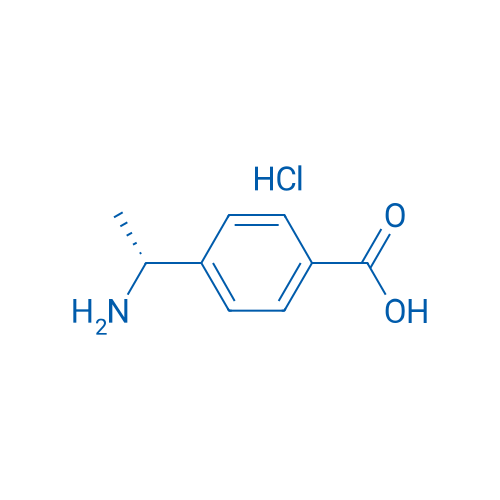 (R)-4-(1-Aminoethyl)benzoic acid hydrochloride 250mg