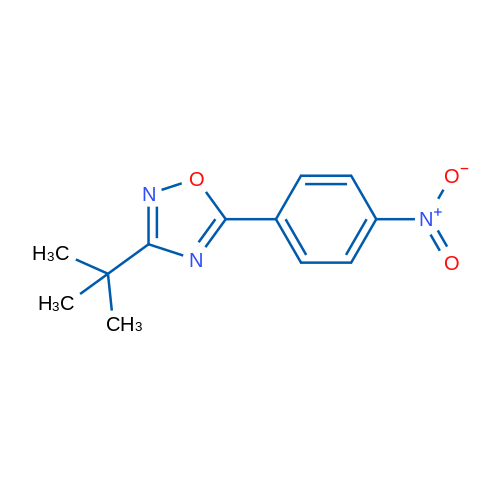 3-(tert-Butyl)-5-(4-nitrophenyl)-1,2,4-oxadiazole 5g
