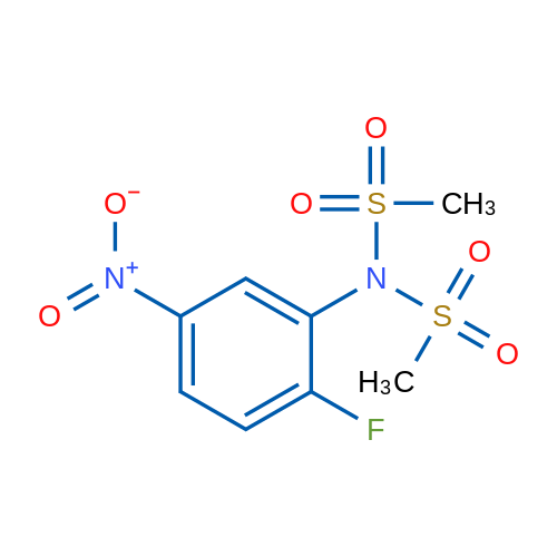 N-(2-Fluoro-5-nitrophenyl)-N-(methylsulfonyl)methanesulfonamide 5g