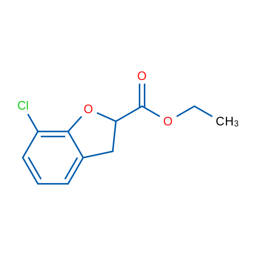 Ethyl 7-chloro-2,3-dihydrobenzofuran-2-carboxylate 1g