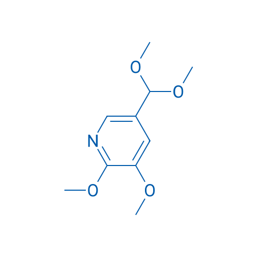 5-(Dimethoxymethyl)-2,3-dimethoxypyridine 250mg
