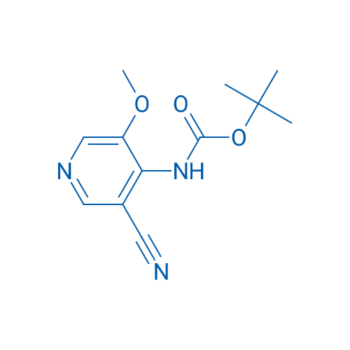 tert-Butyl (3-cyano-5-methoxypyridin-4-yl)carbamate 1g