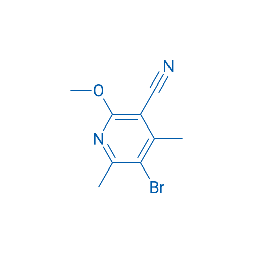 5-Bromo-2-methoxy-4,6-dimethylnicotinonitrile 5g