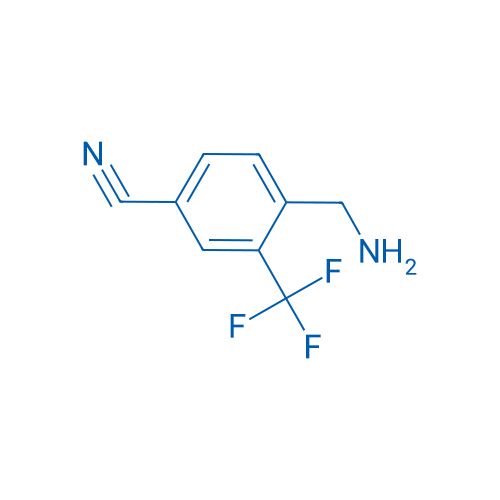 4-(Aminomethyl)-3-(trifluoromethyl)benzonitrile 1g