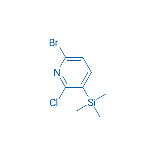 6-Bromo-2-chloro-3-(trimethylsilyl)pyridine 1g