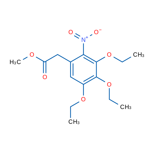 Methyl 2-(3,4,5-triethoxy-2-nitrophenyl)acetate 5g