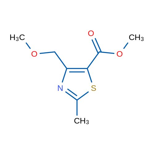 Methyl 4-(methoxymethyl)-2-methylthiazole-5-carboxylate 1g