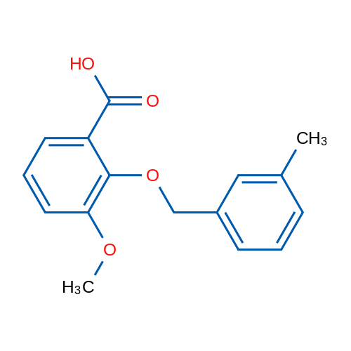 3-Methoxy-2-((3-methylbenzyl)oxy)benzoic acid 5g