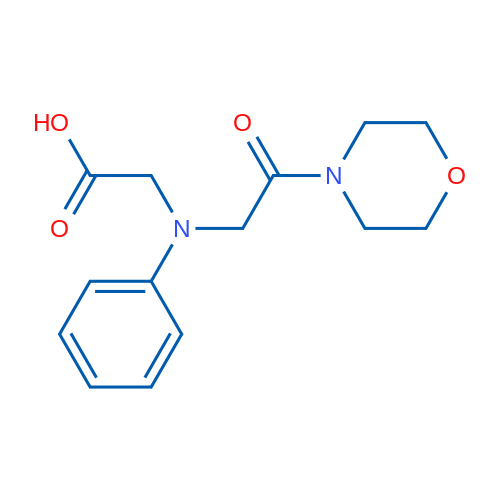 2-((2-Morpholino-2-oxoethyl)(phenyl)amino)acetic acid 5g
