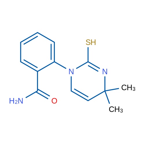 2-(2-Mercapto-4,4-dimethylpyrimidin-1(4H)-yl)benzamide 1g