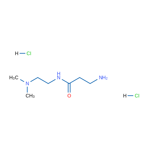 3-Amino-N-(2-(dimethylamino)ethyl)propanamide dihydrochloride 5g