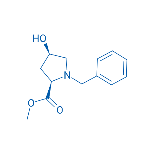 Methyl (2R,4R)-1-benzyl-4-hydroxypyrrolidine-2-carboxylate 5g