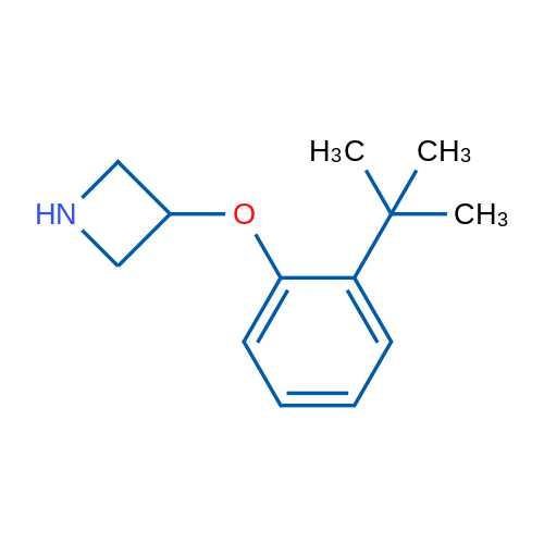 3-(2-(tert-Butyl)phenoxy)azetidine 1g