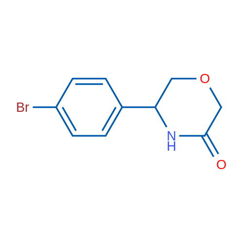 5-(4-Bromophenyl)morpholin-3-one 1g