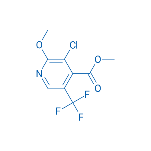Methyl 3-chloro-2-methoxy-5-(trifluoromethyl)isonicotinate 1g