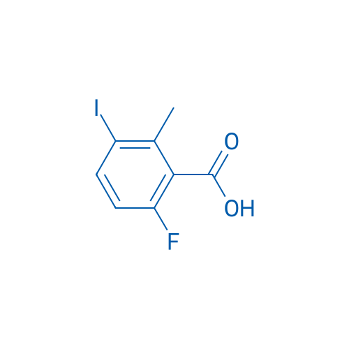 6-Fluoro-3-iodo-2-methylbenzoic acid 250mg