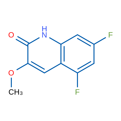 5,7-Difluoro-3-methoxyquinolin-2(1H)-one 1g