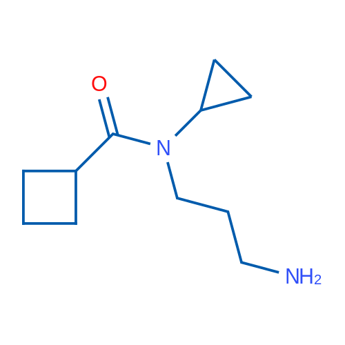 N-(3-Aminopropyl)-N-cyclopropylcyclobutanecarboxamide 1g