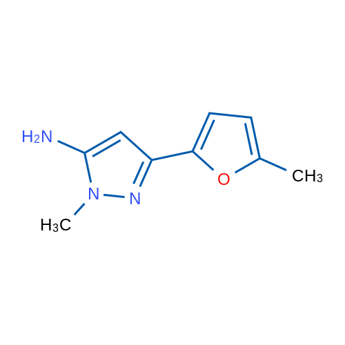 1-Methyl-3-(5-methylfuran-2-yl)-1h-pyrazol-5-amine 1g
