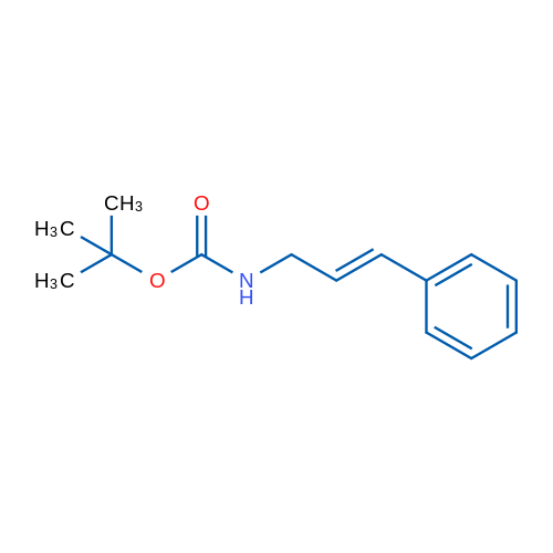 (E)-tert-Butyl cinnamylcarbamate 1g