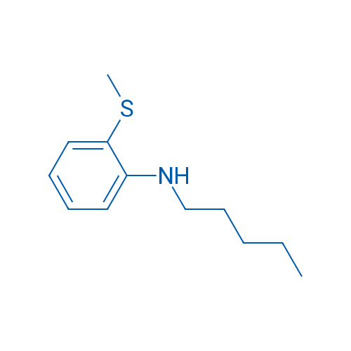 2-(Methylsulfanyl)-N-pentylaniline 1g