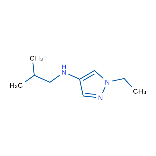 1-Ethyl-N-(2-methylpropyl)-1H-pyrazol-4-amine 1g