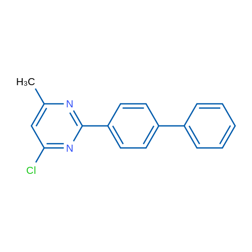 4-Chloro-6-methyl-2-(4-phenylphenyl)pyrimidine 5g
