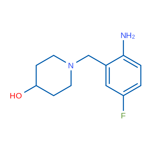 1-(2-Amino-5-fluorobenzyl)piperidin-4-ol 1g