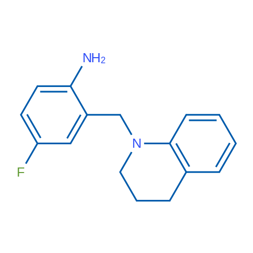 2-((3,4-Dihydroquinolin-1(2H)-yl)methyl)-4-fluoroaniline 1g
