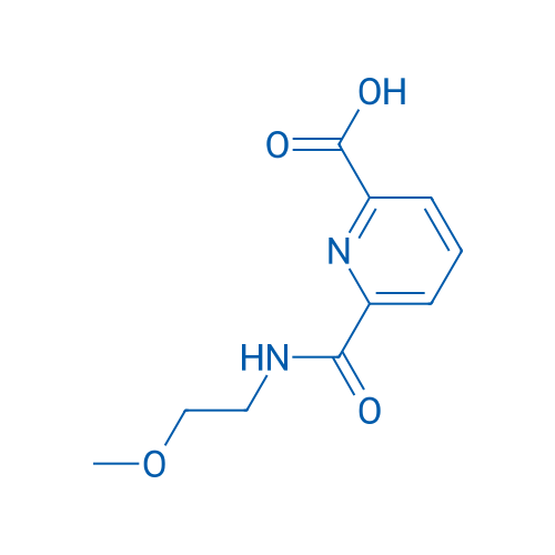 6-((2-Methoxyethyl)carbamoyl)picolinic acid 1g
