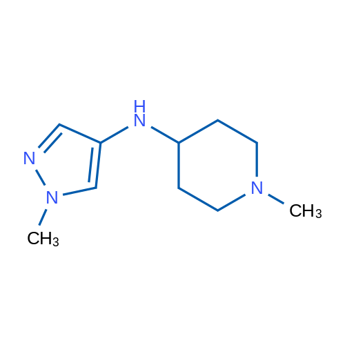 1-Methyl-N-(1-methyl-1H-pyrazol-4-yl)piperidin-4-amine 1g