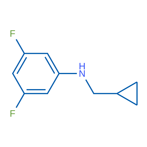 N-(Cyclopropylmethyl)-3,5-difluoroaniline 5g
