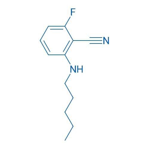 2-Fluoro-6-(pentylamino)benzonitrile 5g