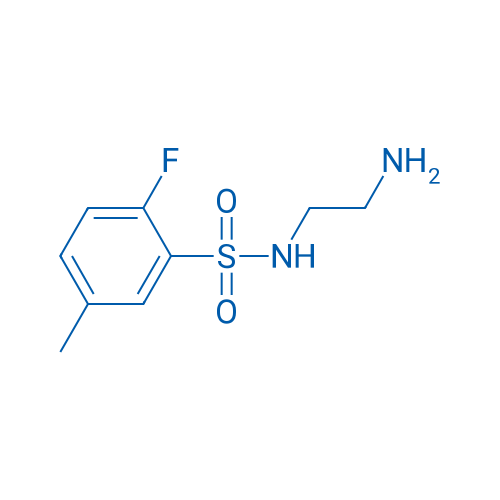 N-(2-Aminoethyl)-2-fluoro-5-methylbenzene-1-sulfonamide 1g
