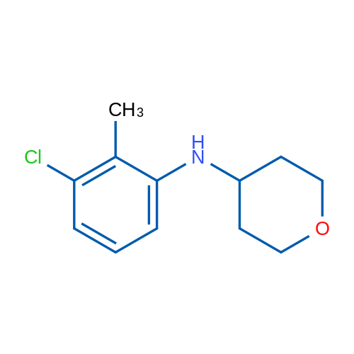 N-(3-Chloro-2-methylphenyl)oxan-4-amine 5g