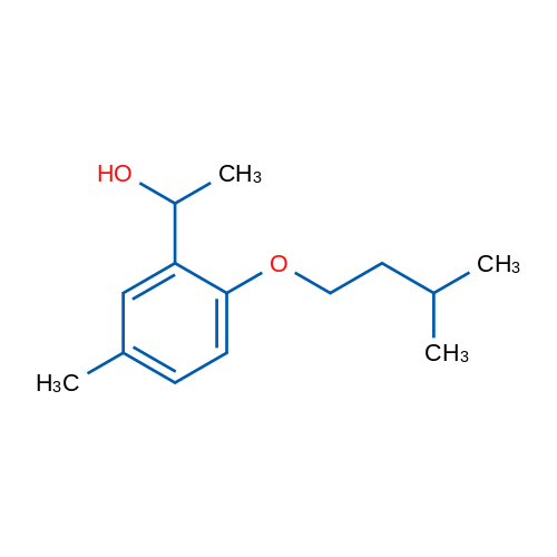1-(2-(Isopentyloxy)-5-methylphenyl)ethanol 1g