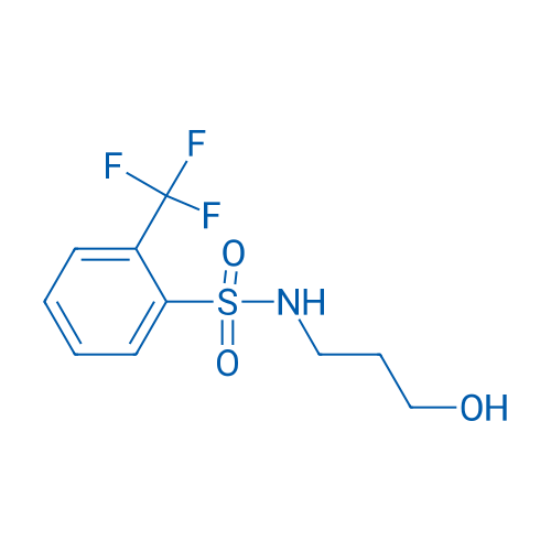 N-(3-Hydroxypropyl)-2-(trifluoromethyl)benzenesulfonamide 5g