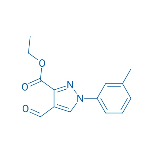 Ethyl 4-formyl-1-(m-tolyl)-1H-pyrazole-3-carboxylate 1g