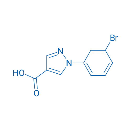 1-(3-Bromophenyl)-1H-pyrazole-4-carboxylic acid 1g