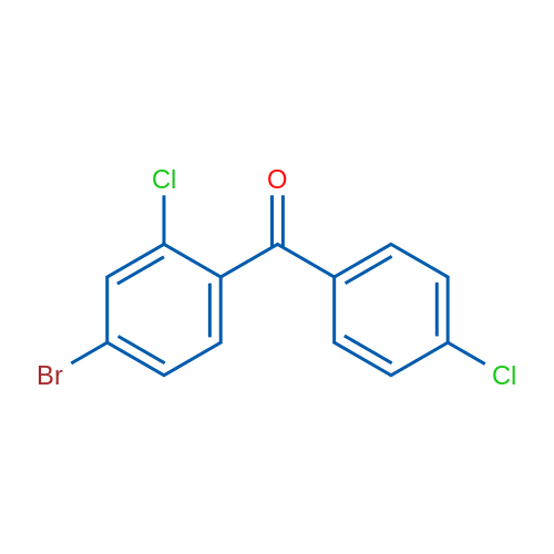 (4-Bromo-2-chlorophenyl)(4-chlorophenyl)methanone 5g