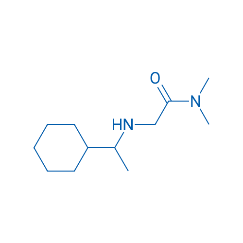 2-((1-Cyclohexylethyl)amino)-N,N-dimethylacetamide 1g