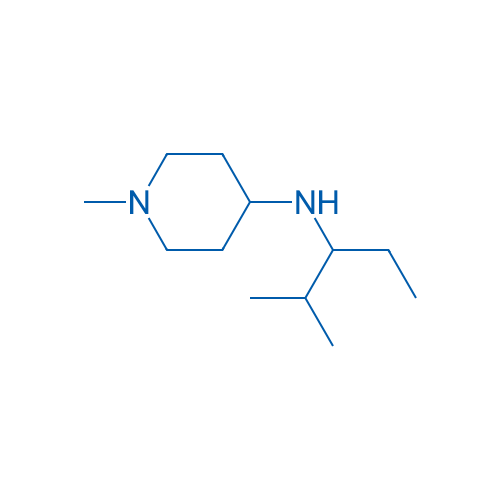 1-Methyl-N-(2-methylpentan-3-yl)piperidin-4-amine 250mg