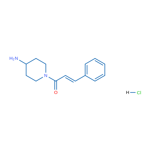 1-(4-Aminopiperidin-1-yl)-3-phenylprop-2-en-1-one hydrochloride 1g