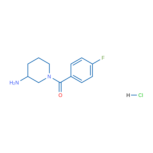 (3-Aminopiperidin-1-yl)(4-fluorophenyl)methanone hydrochloride 1g